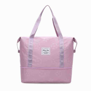 Tote Bag Waterproof Expandable Sleek Design Travel Gym Work School Casual Trolley Sleeve Big capacity