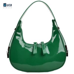 Ueblock✈Women Leather Shoulder Bag Casual Vintage Tote Bag Zipper PU Armpit Bag Satchel Clutch Travel Dating Purse