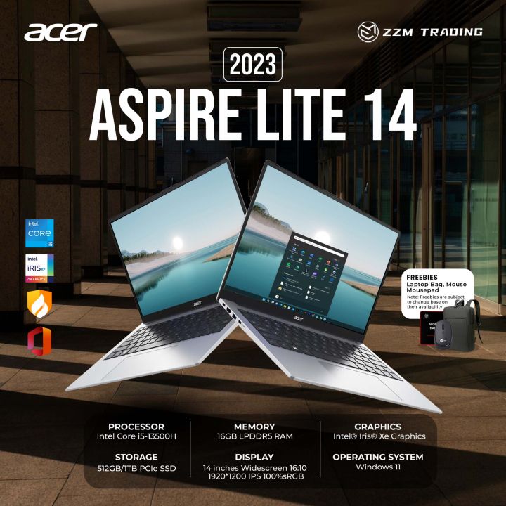 Acer Aspire Lite 14 2023 14 inches Core i5-13500H Intel® Iris® Xe