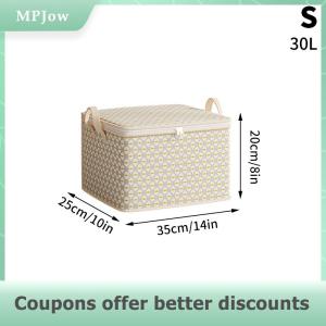【MPJow】 Portable Large Capacity Clothes Quilt Storage Bag Dust-proof Toy Home Moving Storage Bag Wardrobe Accessories