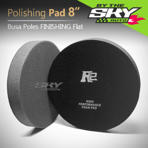 Busa Poles Mobil 8 inch Finishing Waxing Polishing Compound 20cm Foam Pad Poles Mobil 8" Polisher Pad Premium