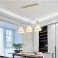 Home modern chandelier ceiling light industrial metal cage living room dining room ceiling light. 