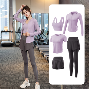 ✨💎 Breathable Running Yoga Workout Set for Women - Slimming Moisture-Wicking Sports Outfit