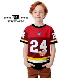 Jersey Red Marry 24 Streetwear / Outfit Oversize Boxy Retro / Vintage Music Korean Style