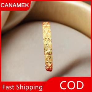【CANAMEK】 925 Sterling Bạc Bangle Vòng Đeo Tay Cho Phụ Nữ Mới Đồ Trang Sức Mỹ Tốt Sao Retro Vòng Đeo Tay Đẹp Soliding Bangles Quà Tặng
