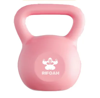 【RIFOAM】 Kettlebell 6KG8KG10LBS Weight Lifting Gym Workout Training Kettle Bell Dumbbell Cement Fill Integrated Molding