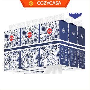 【COZYCASA】【8 Packs/Box】ManHua Classic Hanging Tissue 4-Ply 1000 Sheets | Soft Large Pack