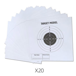 21Pcs Sasaran TembakSasaran TargetBox Target Standar