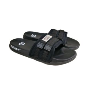 Agnia - Sendal Pria Wanita Nbh 02 Distro Sandal Selop Slip On Casual Terbaru / Sandal Slide Pria Distro Karet