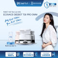 Robot hút bụi lau nhà Ecovacs Deebot T30 Pro Omni xòe giẻ làm sạch tối đa - Lực hút 11000Pa - Pin 5200mAh. 