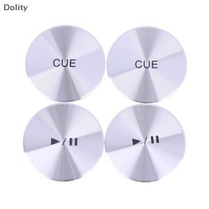 🎁【Special price】Dolity สติกเกอร์ปุ่มสวิทช์อะไหล่สำหรับเล่นสติกเกอร์ปุ่มหยุดชั่วคราวสำหรับอุปกรณ์เสริมสำหรับผู้เล่นแผ่นดิสก์ CDJ-2000NXS2