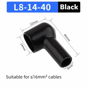 FLORI 1/10PCS Rubber Battery Terminal Covers Optional Protective Sheath Replacement Battery Terminal Insulating Cap Insulating Protector Insulating Cover Terminal Boot Protector Battery Terminals