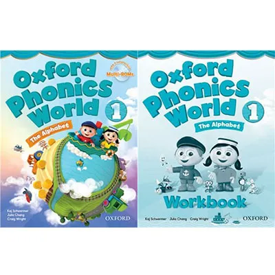 Oxford phonics world 1 ( 2 sách kèm CD)
