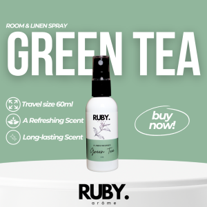 Room & Linen Spray Aroma Green Tea Anti Bakteri Anti Tungau