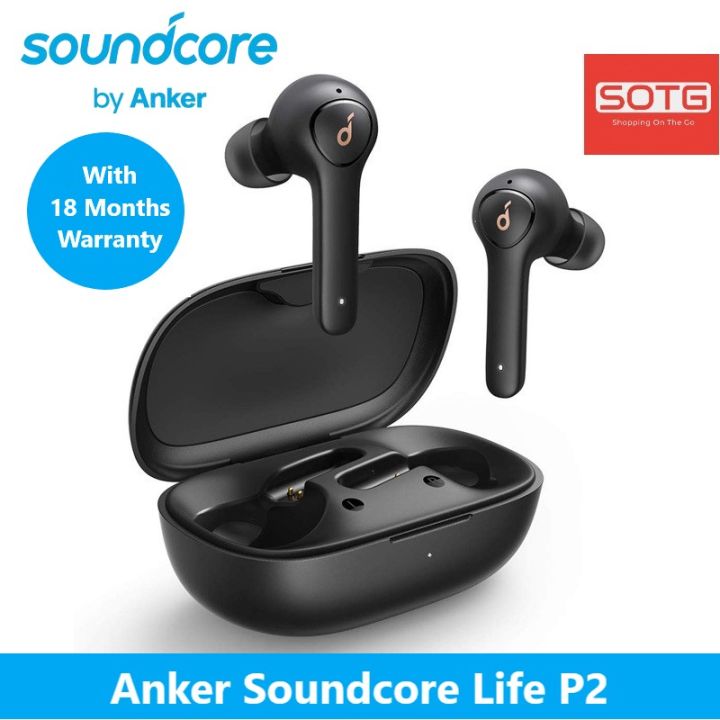 Anker Soundcore Life P2 True Wireless Earbuds with Microphones