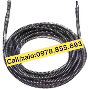Dây Thông Tắc Cống Dạng Lò Xo Dây Phi 10- Sử Dụng Bằng Khoan dài 15m
