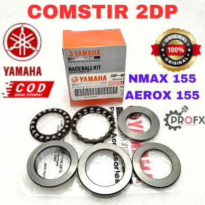 COMSTIR MANGKOK STANG NMAX 155 AEROX 155 YAMAHA 2DP KUALITAS ORIGINAL ASLI YGP BEARING STIR KOMSTIR