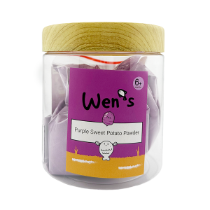 [Wens] Purple Sweet Potato Powder for Babys Food Soups Recipes Bottle 200g - 6m+