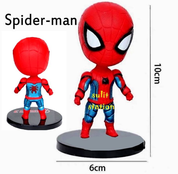 Spider man store big head toy