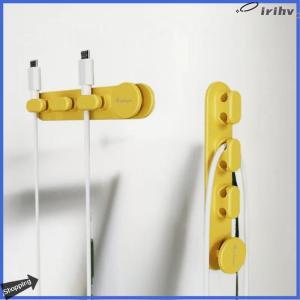 【jianzhanqinl】 Data Cable Organizer Silicone Charging Hub Self-adhesive Winding Device Desktop Storage And Fixed Winding Device Holder