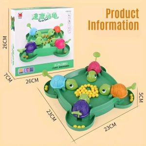 Turtle Makan Kacang Mainan Parent-Child Interaktif Turtle Board Game Game Desktop Pesta Hadiah
