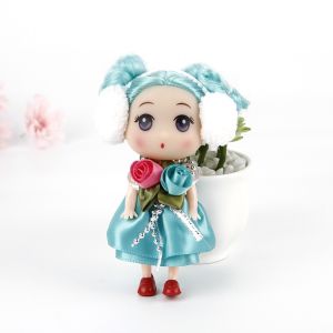 LL Fashion 12cm Doll Girl Cute Gift Bag Keychain KA-260
