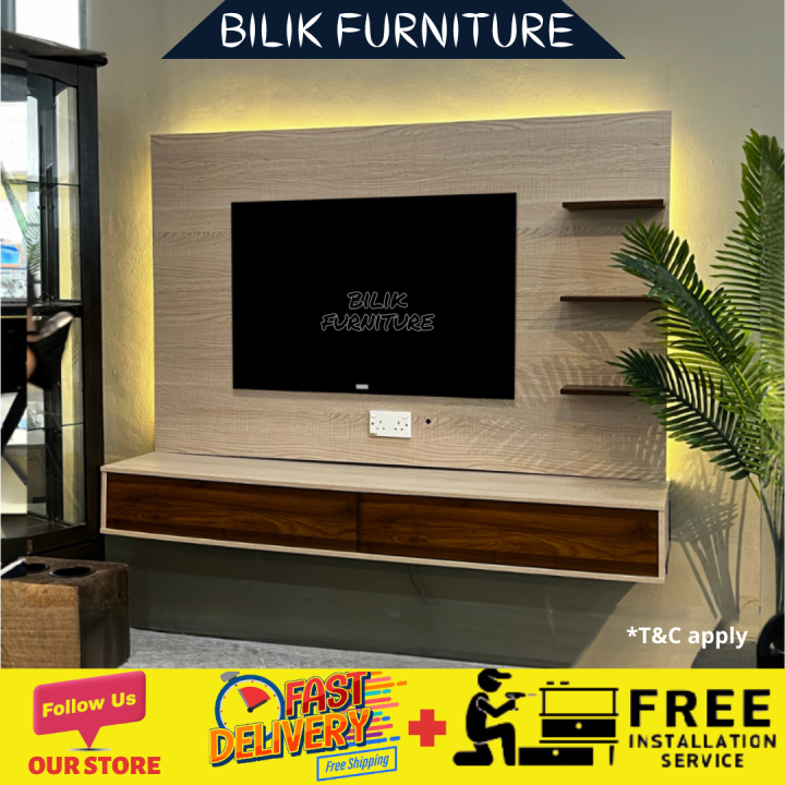 🔥 New Arrival 🔥 FREE INSTALLATION 🔥 TV 6ft 65 inches Hanging Almari TV