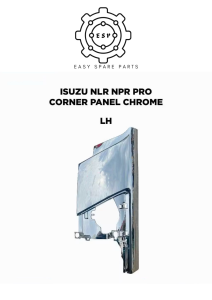 ISUZU NLR NPR PRO CORNER PANEL CHROME ISUZU CHROME ACCESSORIES ISUZU NPR PRO PIPI CRUM KROM PIPI CORNER PANEL CHROME