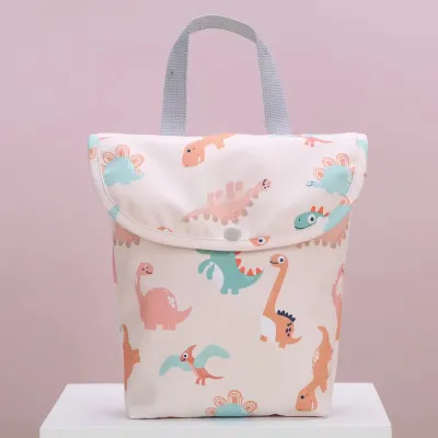 SG Stock Premium Diaper Bag Wet Bag Nappy Bag Waterproof Bag Dry and Wet Bag