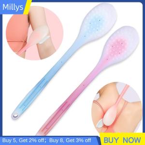 Millys Đa-Chức Năng Kem Dưỡng Da Kem Chống Nắng Thuốc Mỡ Applicator Silicone Dài Xử Lý Cơ Thể Sạch Hơn Tắm Bàn Chải Kem Chống Nắng Trở Lại Applicator