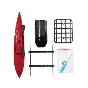 Remote Control Modification Kits Model Car Decoration Part With Roof Rack Box Kayak for D52MINI Car Upgrading Part