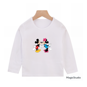JOY Baju Lengan Panjang Anak Perempuan - Remaja Motif Hand Heart