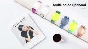 สายรัดข้อมือ Airtag สำหรับเด็ก สายคล้อง AirTag พร้อมสายนาฬิกาไนลอนยืดหยุ่นปรับได้ สายคล้อง Air Tag ป้องกันการสูญหายสำหรับเด็ก กระเป๋าสตางค์ สายรัดข้อมือ AirTag สำหรับเด็ก