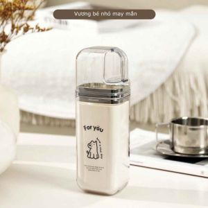 Hộp đựng kem đánh răng du lịchbộ cốc đánh răng du lịch nhỏ gọn tiện lợi cầm tay mang đi-ESTLA