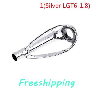 baoxue 1 cái Sliver cầu vồng Top tip hướng dẫn vòng miễn phí của rối cho quay đúc cần câu