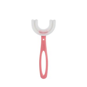Kids U Shape Toothbrush 360 Degree Children Oral Care Soft Bristle Manual Handle Brush Berus Gigi Kanak