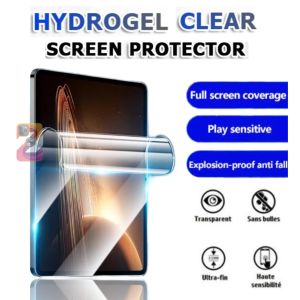Anti gores hydrogel clear jelly full cover Infinix Xpad 11 inch