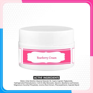 10g Bearberry Facial Cream for Facial Skin Care