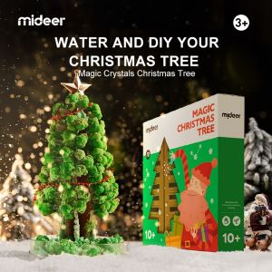 【Mideer👶🏻】Babymommy Science Exploration Magic Crystals Christmas Tree Craft Kit Children Kit Kraf Pokok Krismas Kanak