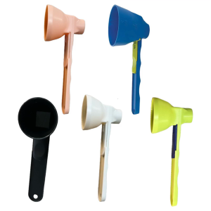 ABS Sữa bột muỗng bột protein muỗng trượt Phễu cho sữa và bổ sung cha mẹ mới phụ kiện thiết yếu