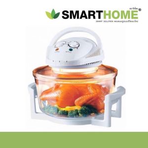 SMART HOME หม้ออบลมร้อนไร้นํ้ามัน 12 ลิตร รุ่น MV009 Oil-free hot-air grill ประกัน3ปี