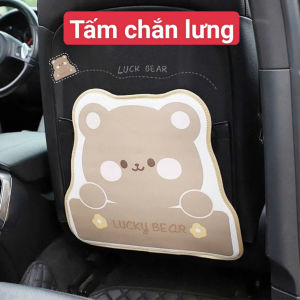 Túi Đựng Đồ Đa Năng Sau Ghế Họa Tiết Hoạt Hình Dễ Thương Chống Thấm Nước Họa Tiết 3D Dễ Thương