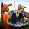 Goat Drinker Automatic Sheep Drinker Goat Waterer Livestock Waterer for Dog Piglet Goat. 