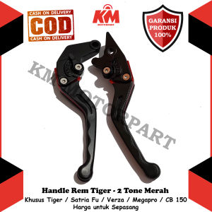 Handle Rem Tiger Satria Fu Verza Megapro CB 150 Variasi 2 Tone Sepasang