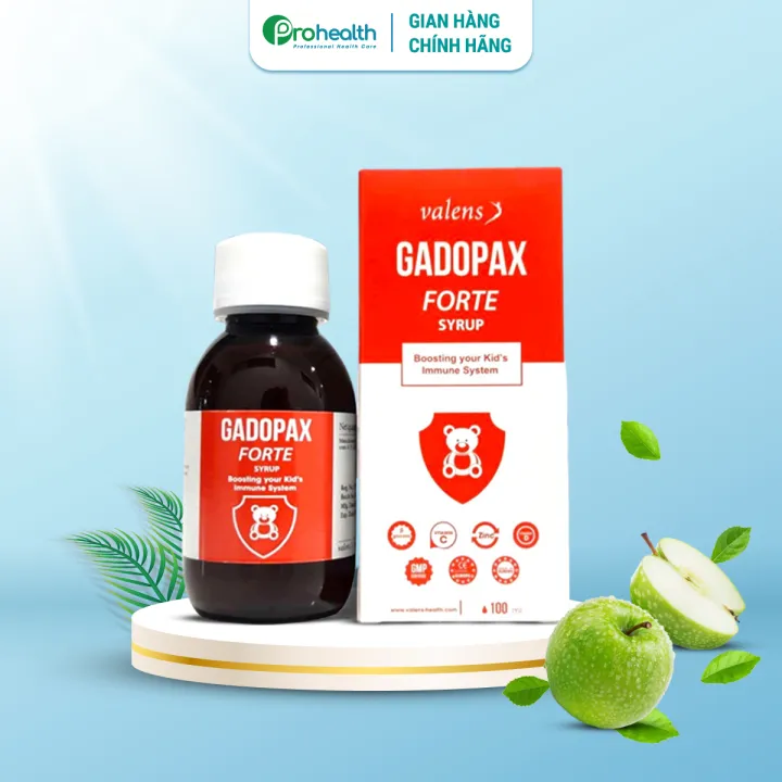 Gadopax Forte - Hỗ Trợ Tăng Đề Kháng, Giúp Giảm Ốm Vặt Cho Bé 100ml
