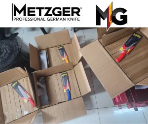 Boning Knife 6 inches set of 3 pcs METZGER Brand 5CR15Mov German Stainless Steel