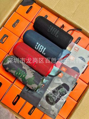 Ngoại Thương Hàng Đầu Trang Bị JB Flip6 Kính Vạn Hoa Loa Bluetooth Không Dây Thế Hệ Thứ 6 Loa Siêu Trầm Loa Mini TWS Ngoài Trời