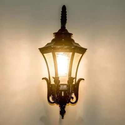 Đèn tường treo tường ngoài trời đèn trang trí đèn sân vườn đèn treo cột hiên nhà đèn gắn tường