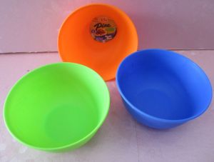 Mangkuk Plastik Bulat Warna Mangkok per Lusin 12 pcs Pine