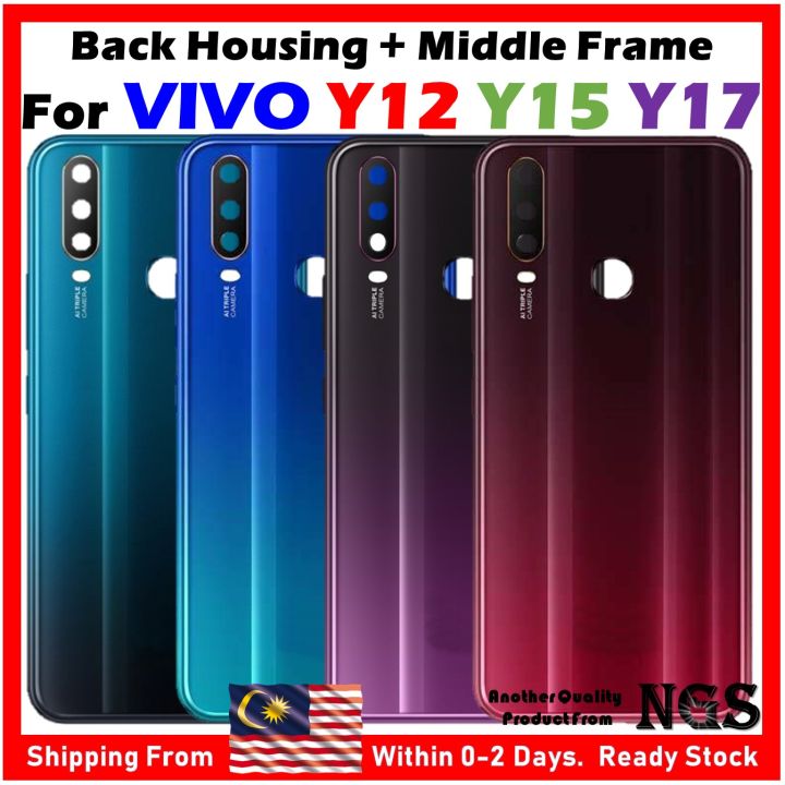 FRAME) Back Housing Back Cover Compatible For VIVO Y12 Y15 Y17